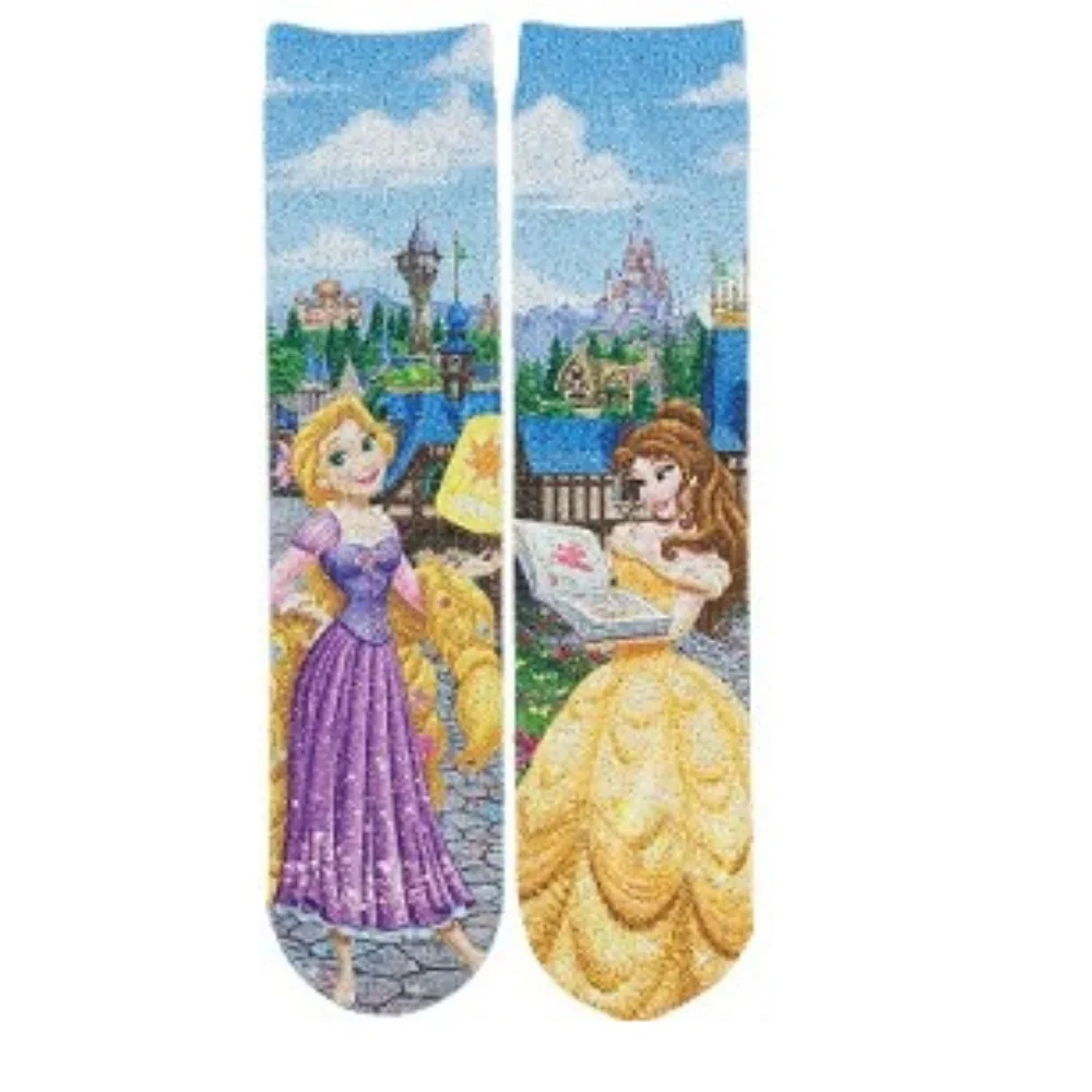 Disney Parks Princess Sparkly Socks S